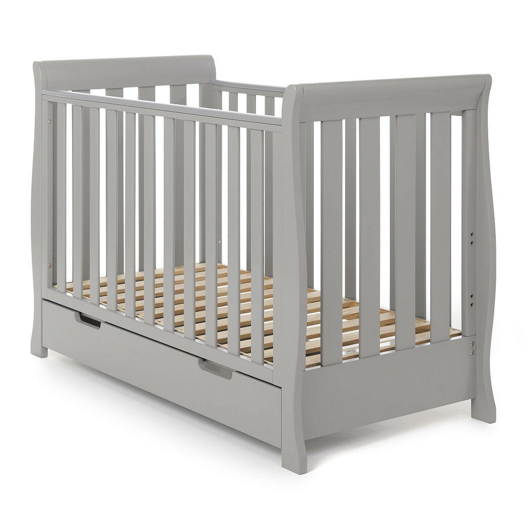 Obaby Stamford Mini Sleigh 3 Piece Room Set (Warm Grey)