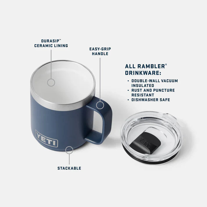 Yeti Ceramic Lined Mug 10oz 296ml Rambler
