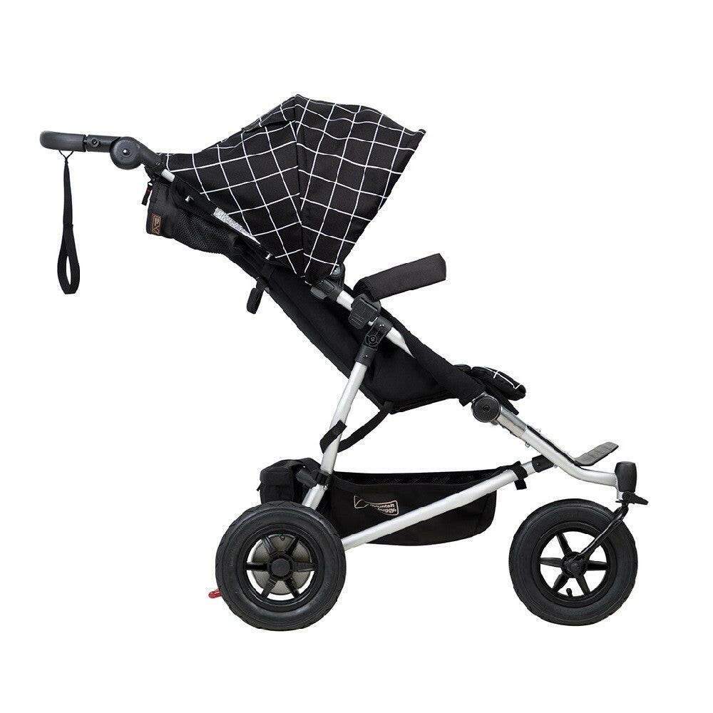 Mountain Buggy Duet V3 Double Pushchair - Grid - All-Terrain