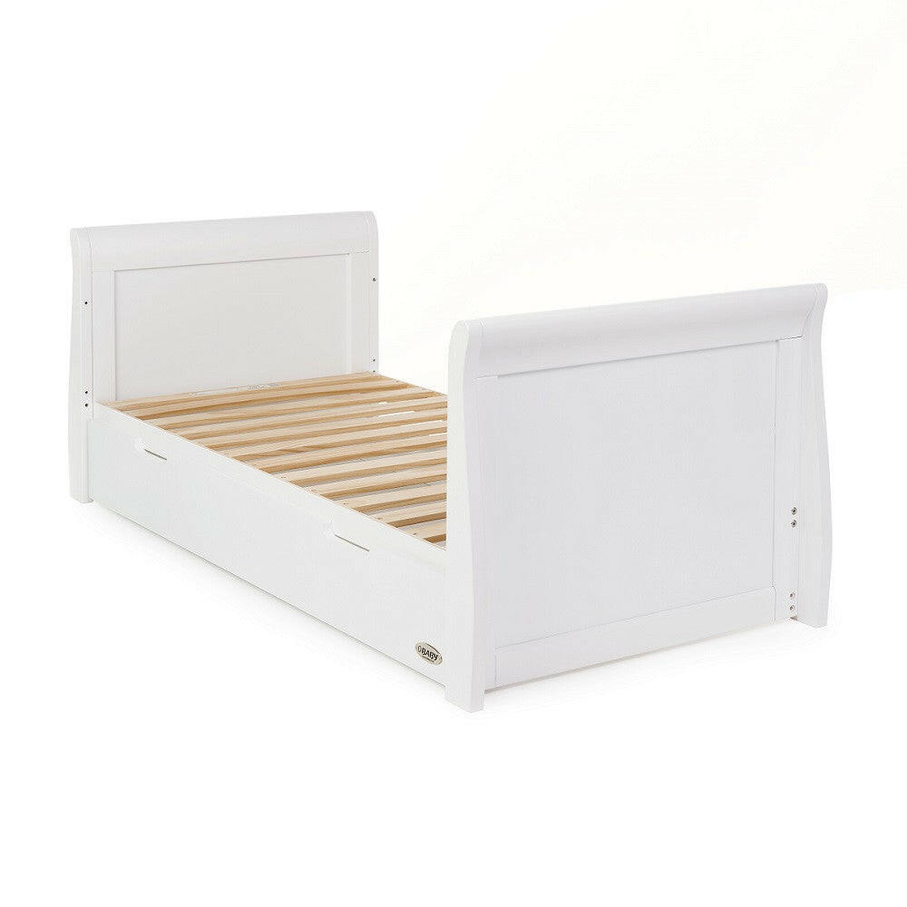 Obaby Stamford Classic Sleigh 3 Piece Room Set (White)