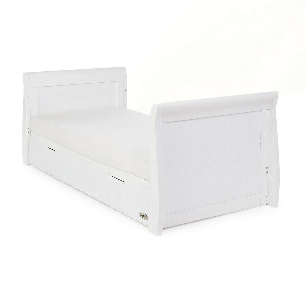 Obaby Stamford Classic Sleigh 3 Piece Room Set (White)