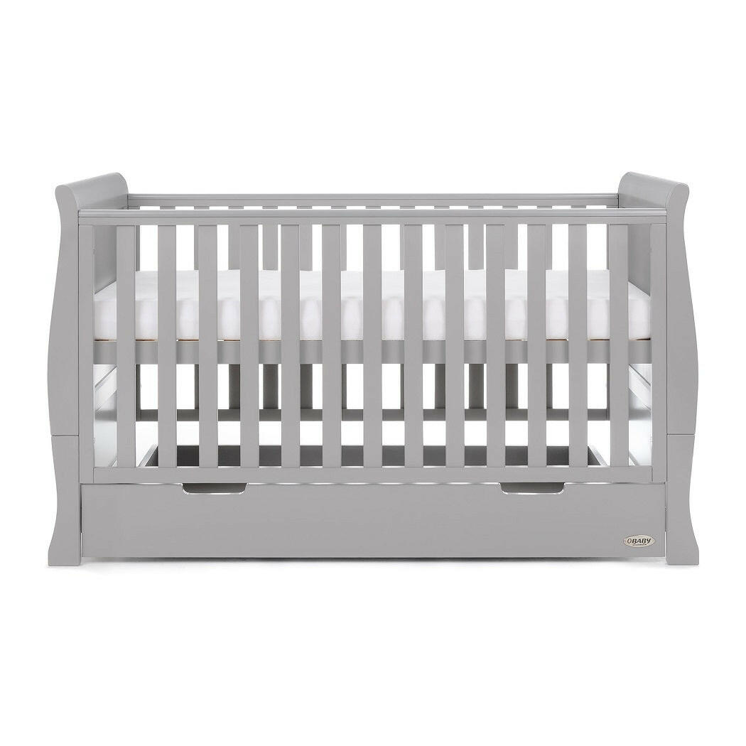 Obaby Stamford Classic Sleigh 3 Piece Room Set (Warm Grey)
