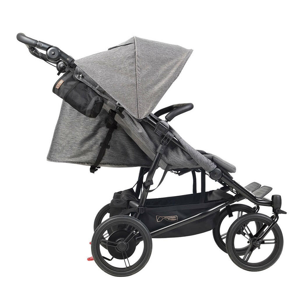 Mountain Buggy Duet V3 Double Pushchair - Luxury Collection Bundle - Herringbone