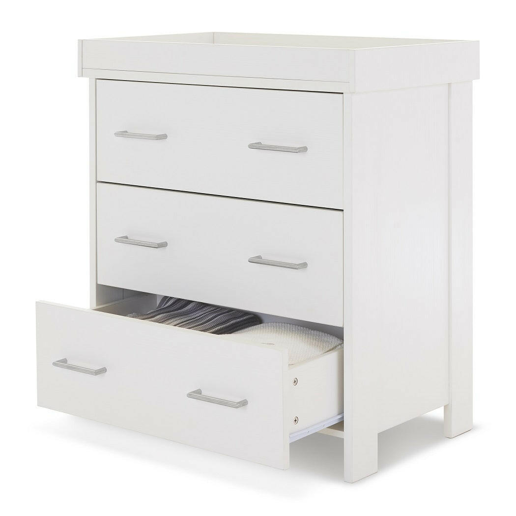 Obaby Nika 3 Piece Room Set (White Wash)