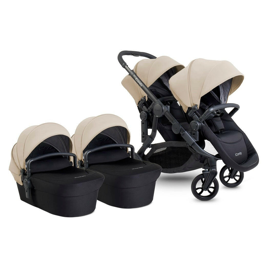 iCandy Orange 4 Twin Bundle - Latte
