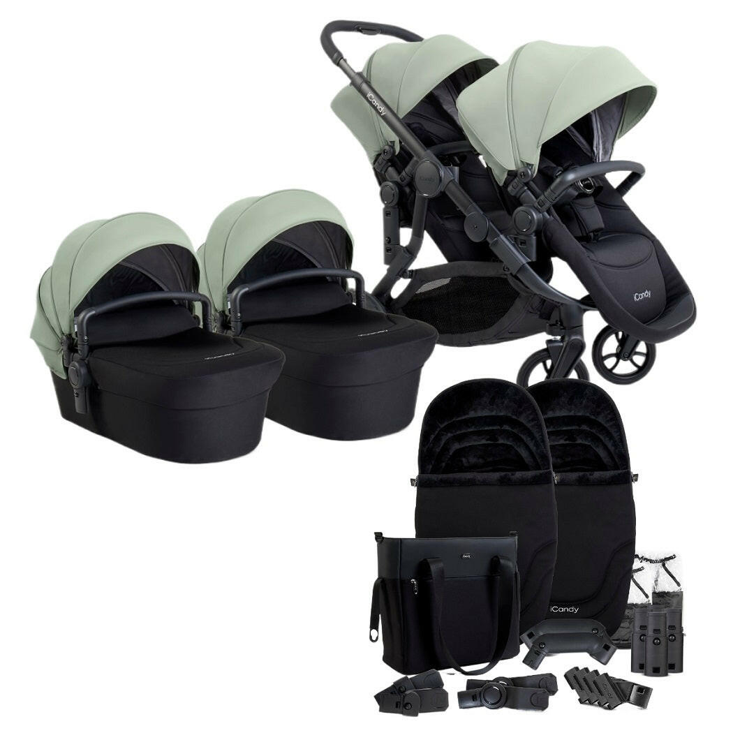 iCandy Orange 4 Twin Bundle - Pistachio