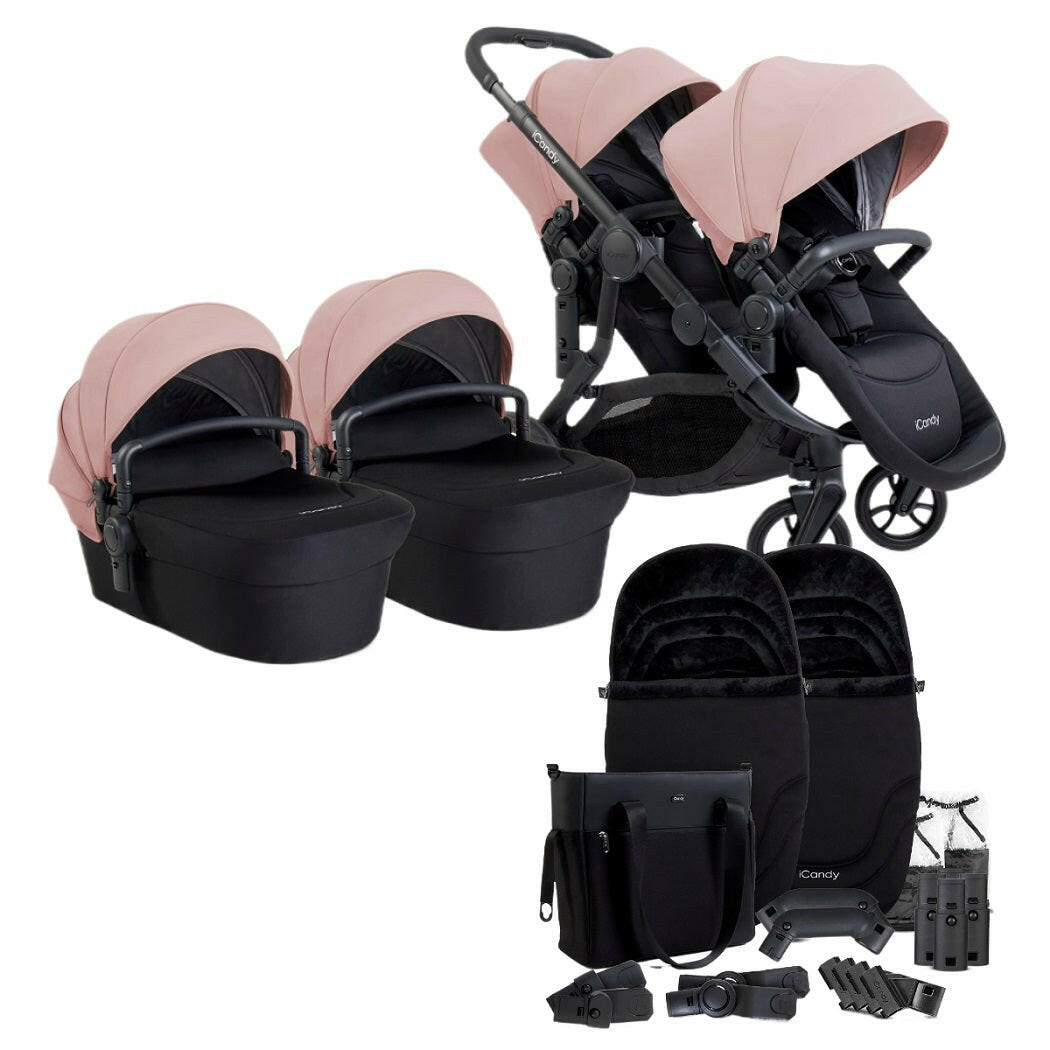 iCandy Orange 4 Twin Bundle - Rose