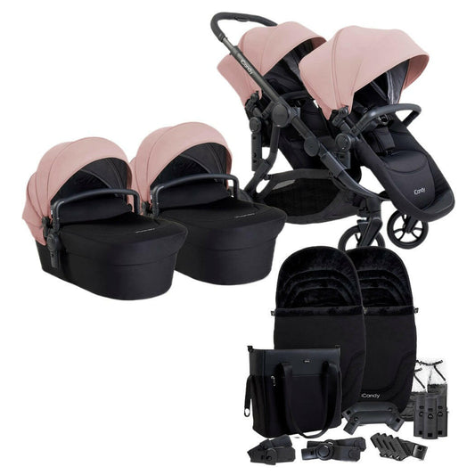 iCandy Orange 4 Twin Bundle - Rose