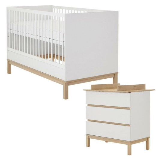 Obaby Astrid 2 Piece Room Set - White