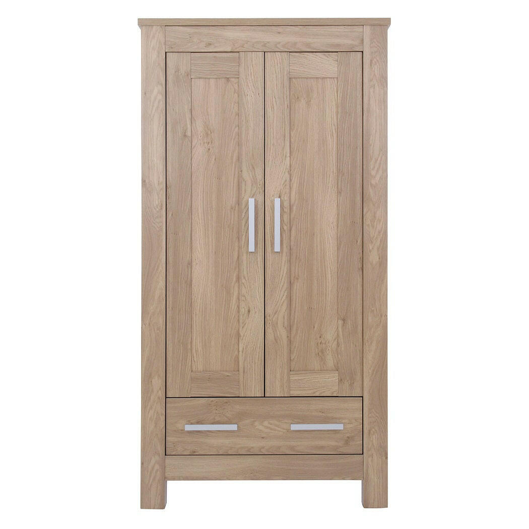 Babystyle Bordeaux Nursery Furniture Set - Oak - 3 Piece (Free Mattress)