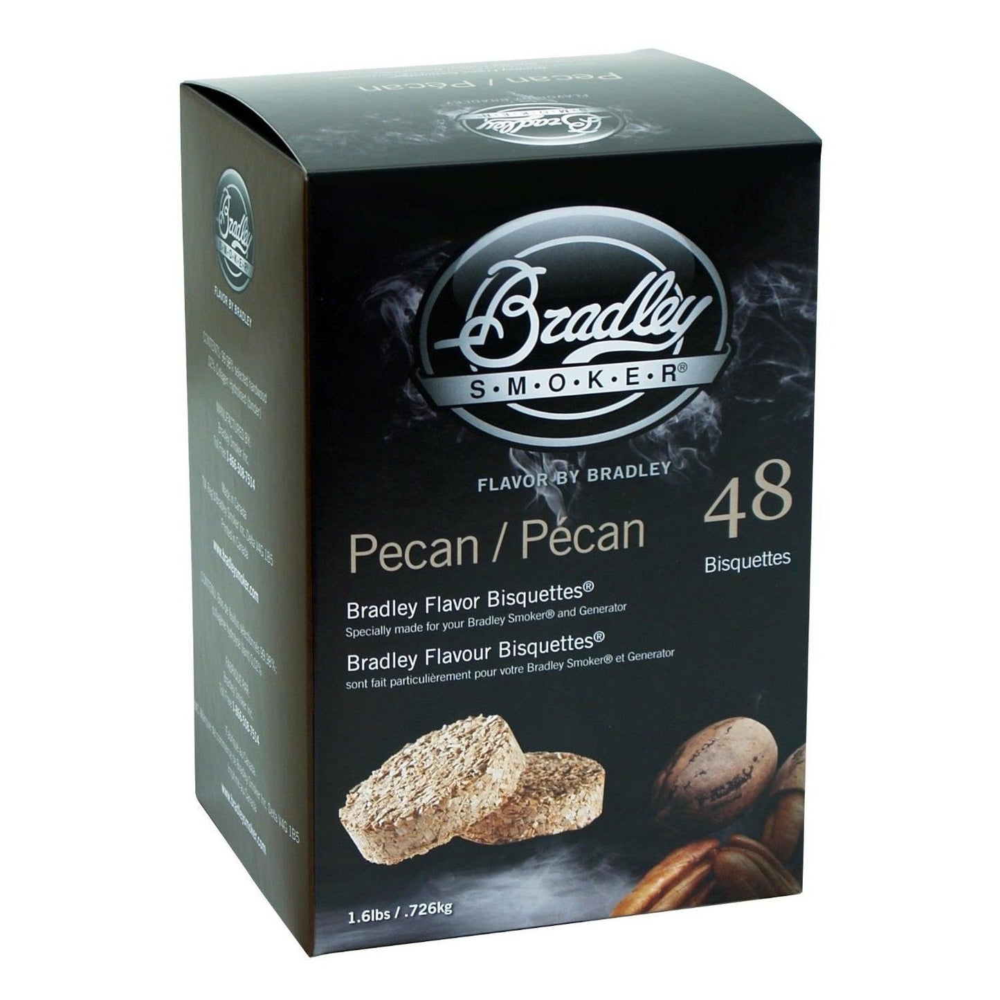 Bradley Smoker Pecan Bisquettes x 48