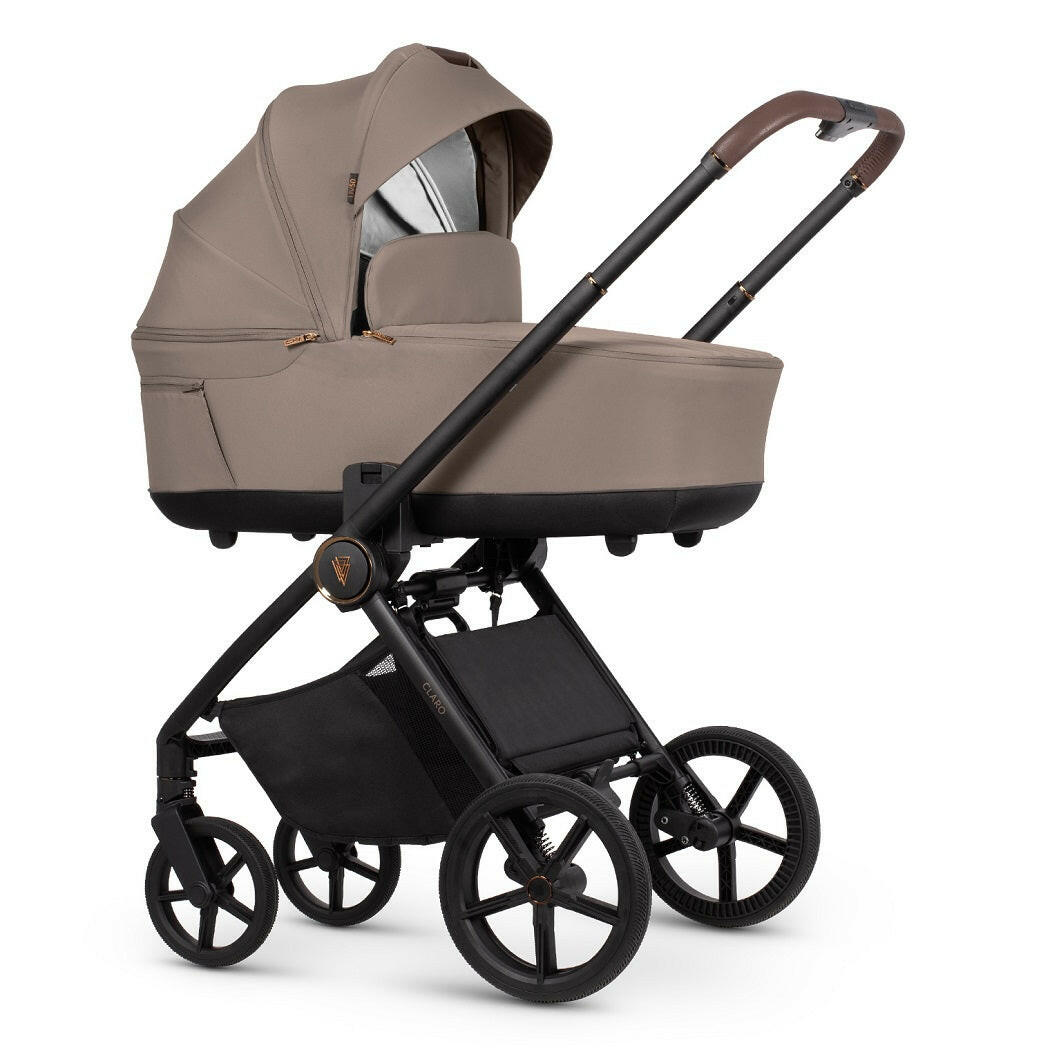 Venicci CLARO 3-in-1 Travel System with 360 ISOFIX Base - Almond