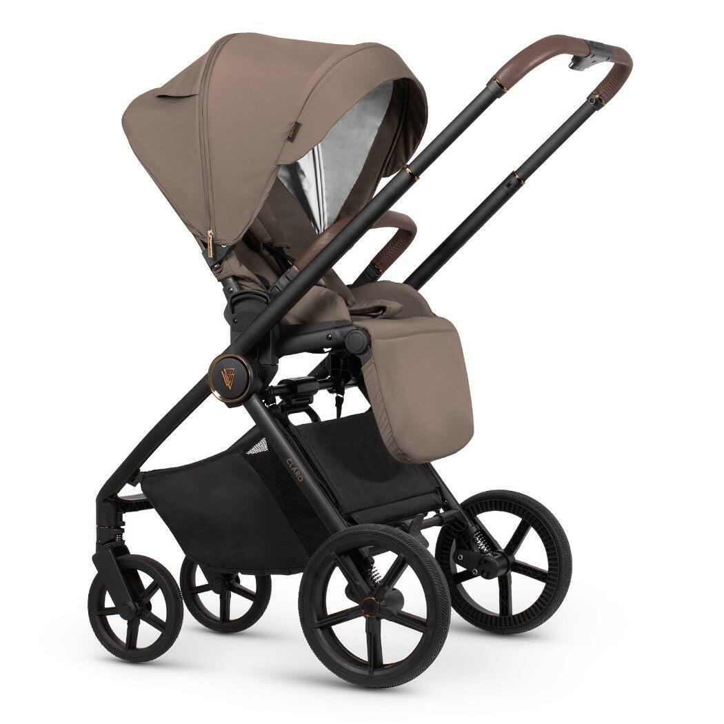 Venicci CLARO 3-in-1 Travel System with 360 ISOFIX Base - Almond