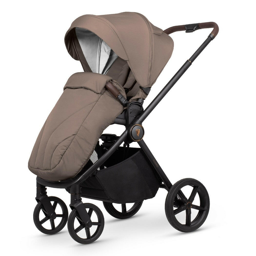 Venicci CLARO 3-in-1 Travel System with 360 ISOFIX Base - Almond