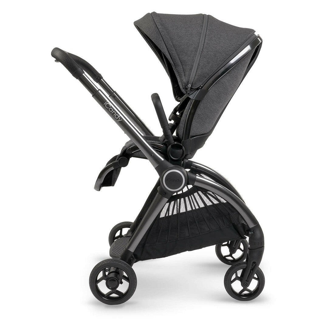 iCandy Core Pushchair and Carrycot Complete Bundle - Dark Grey
