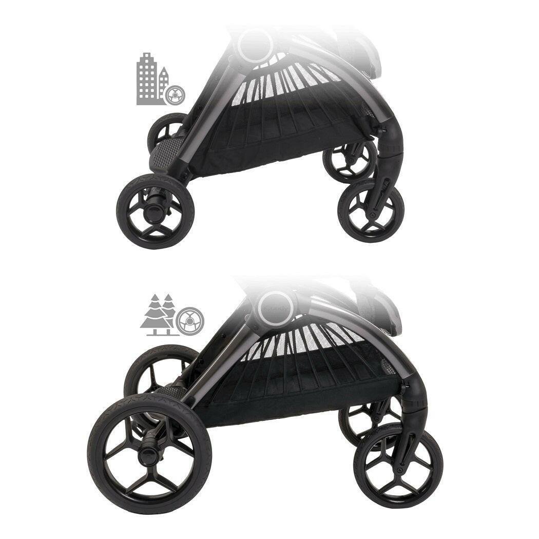 iCandy Core Pushchair and Carrycot Complete Bundle - Dark Grey