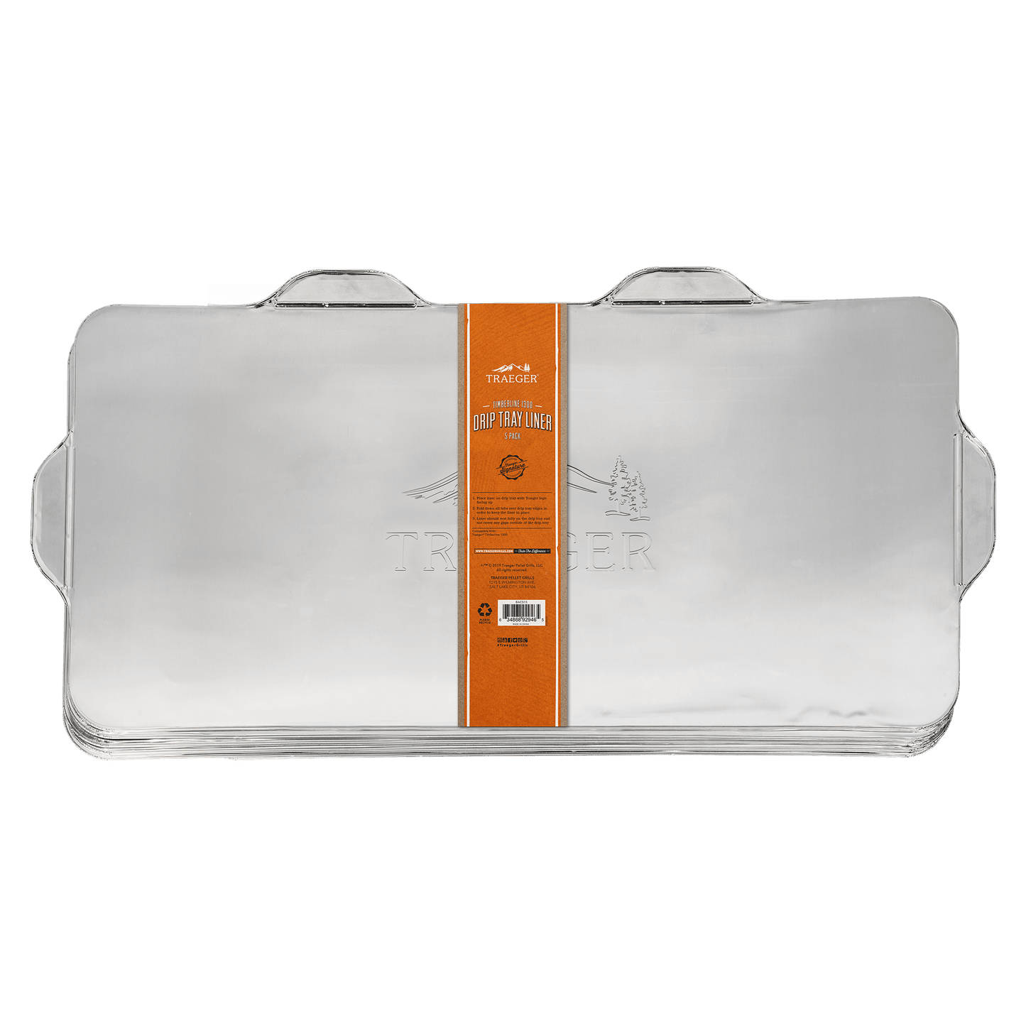 Drip Tray Liner - 5 Pack - Traeger Timberline 1300
