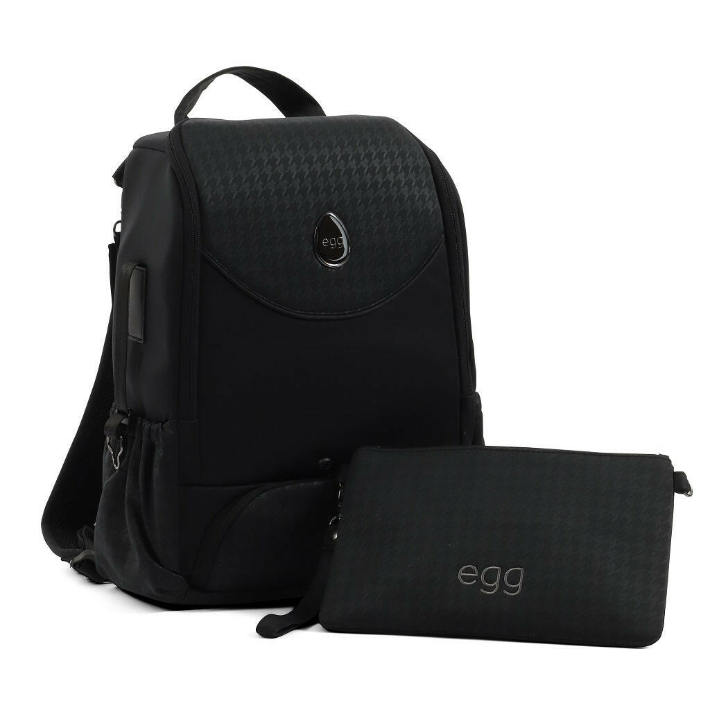 egg3 Houndstooth Black Special Edition - Luxury Bundle with Maxi-Cosi Pebble 360 Pro²