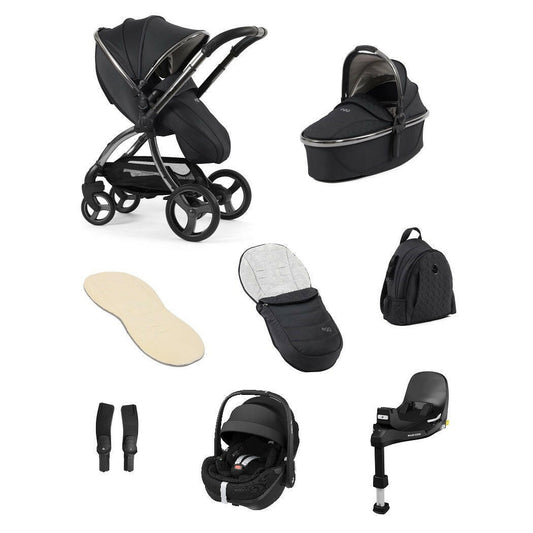 egg3 Carbonite - Luxury Bundle with Maxi-Cosi Pebble 360 Pro²