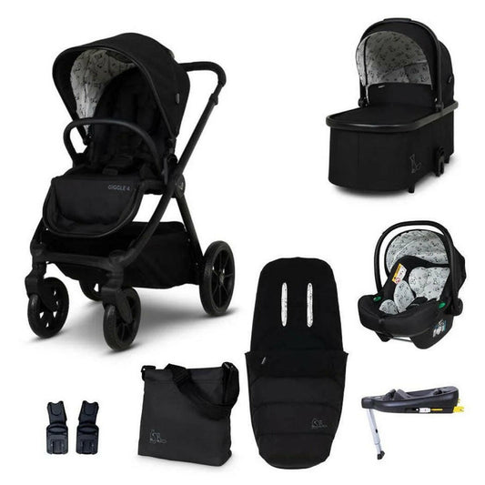 Cosatto Giggle 4 Foxed Everything Bundle with Car Seat & ISOFIX Base
