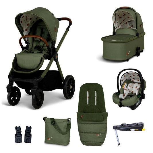 Cosatto Giggle 4 Hoglet Everything Bundle with Car Seat & ISOFIX Base