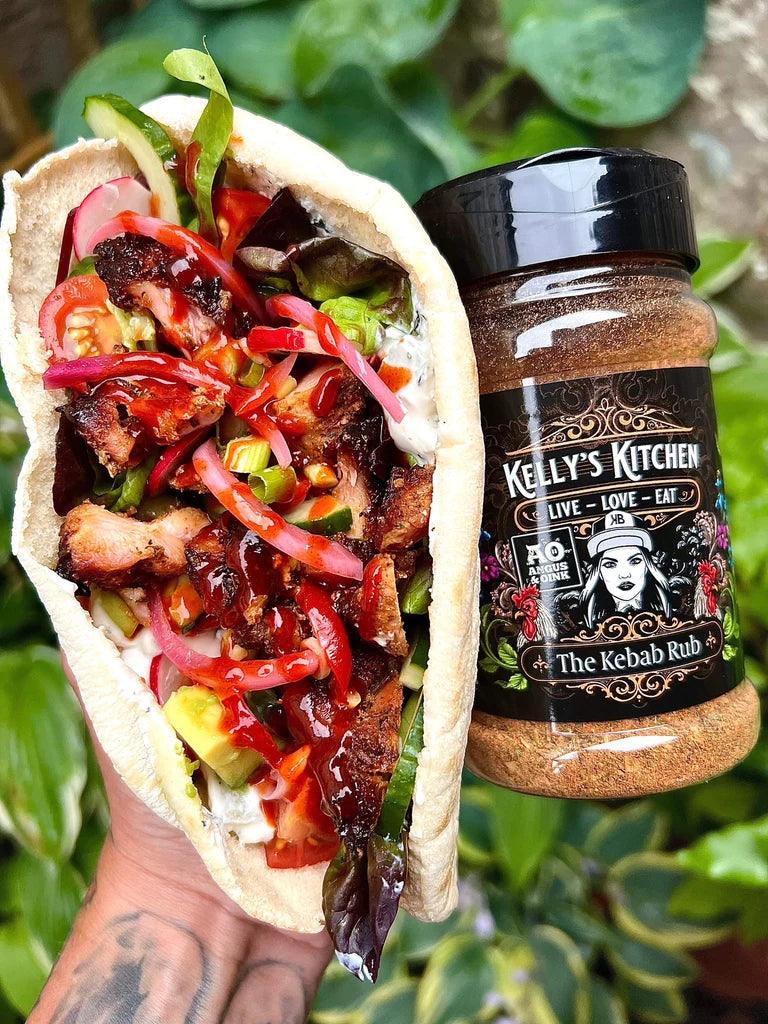 Kelly's Kitchen Kebab Seasoning Rub 200g