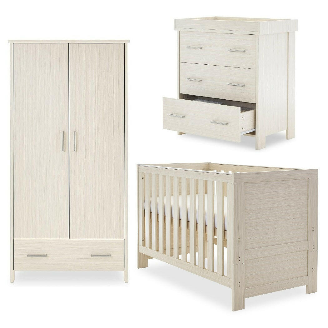 Obaby Nika 3 Piece Room Set (Oatmeal)