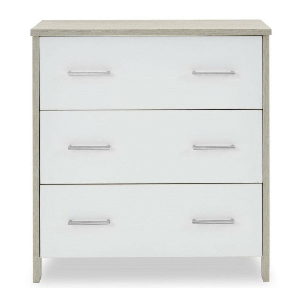 Obaby Nika 3 Piece Room Set (Grey Wash & White)