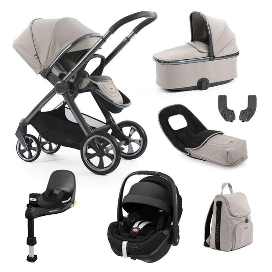 Oyster4 LUXURY Bundle - 7 Piece - Stone - with Maxi-Cosi Pebble 360 Pro²