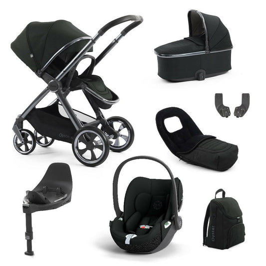 Oyster4 ULTIMATE Bundle - 12 Piece - Black Olive - with Cybex Cloud T