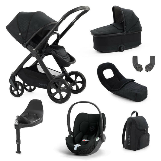Oyster4 ULTIMATE Bundle - 12 Piece - Raven - with Cybex Cloud T