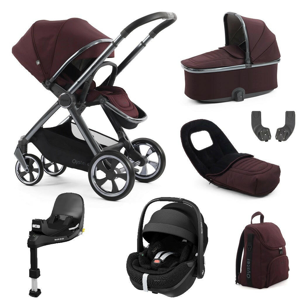 Oyster4 ULTIMATE Bundle - 12 Piece - Mulberry - with Pebble 360 Pro²