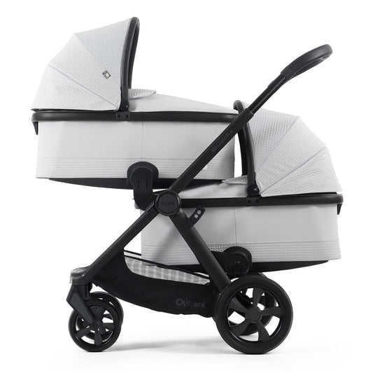 Oyster4 Twin LUXURY Bundle - Jubilee - Double Pram Pushchair Travel System