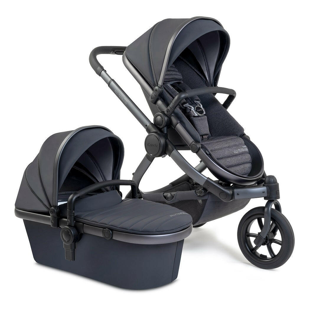 iCandy Peach 7 All-Terrain Pram Pushchair Complete Bundle (Storm)