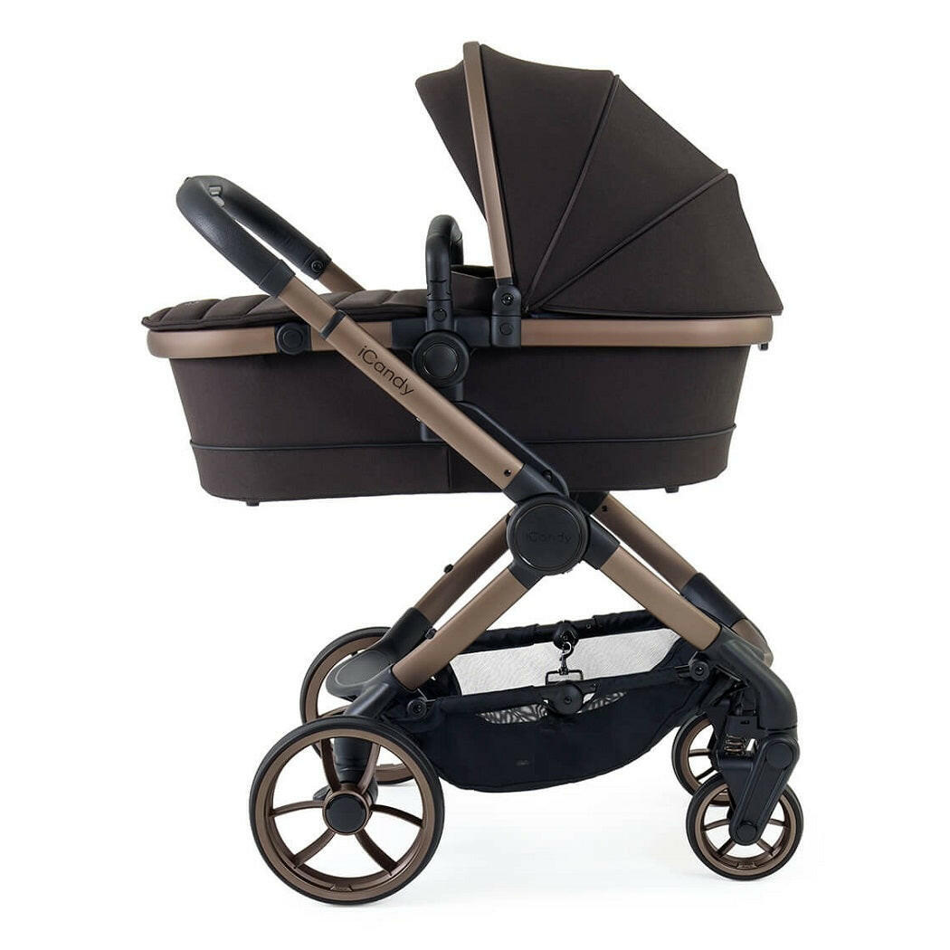 iCandy Peach 7 Pram Pushchair Complete Bundle (Pecan)