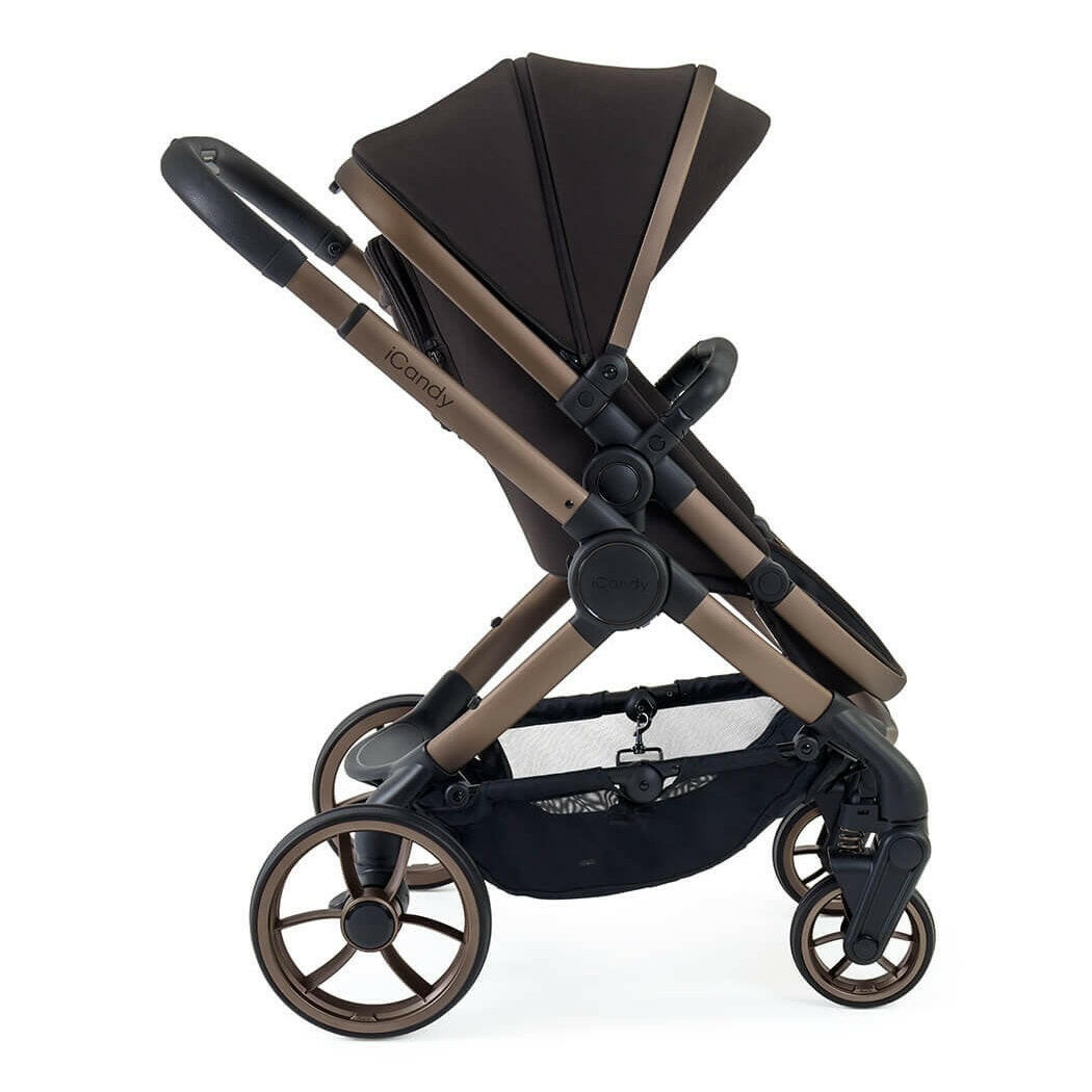 iCandy Peach 7 Pram Pushchair Complete Bundle (Pecan)