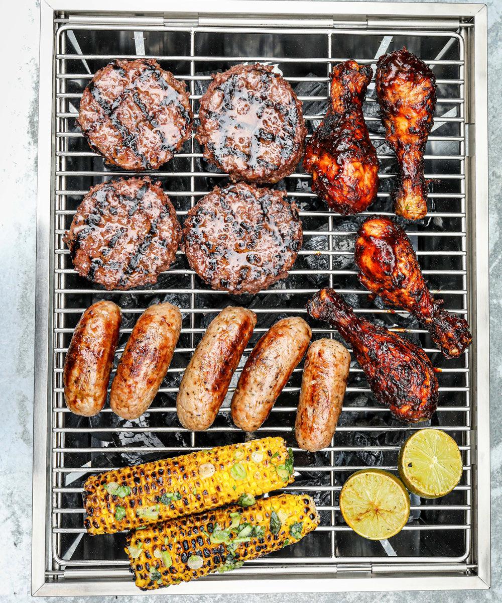 ProQ Flatdog Portable Charcoal BBQ Grill