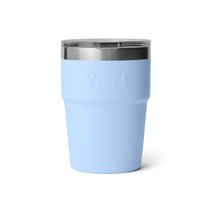 Yeti Rambler 16oz Stackable Cup - Big Sky Blue