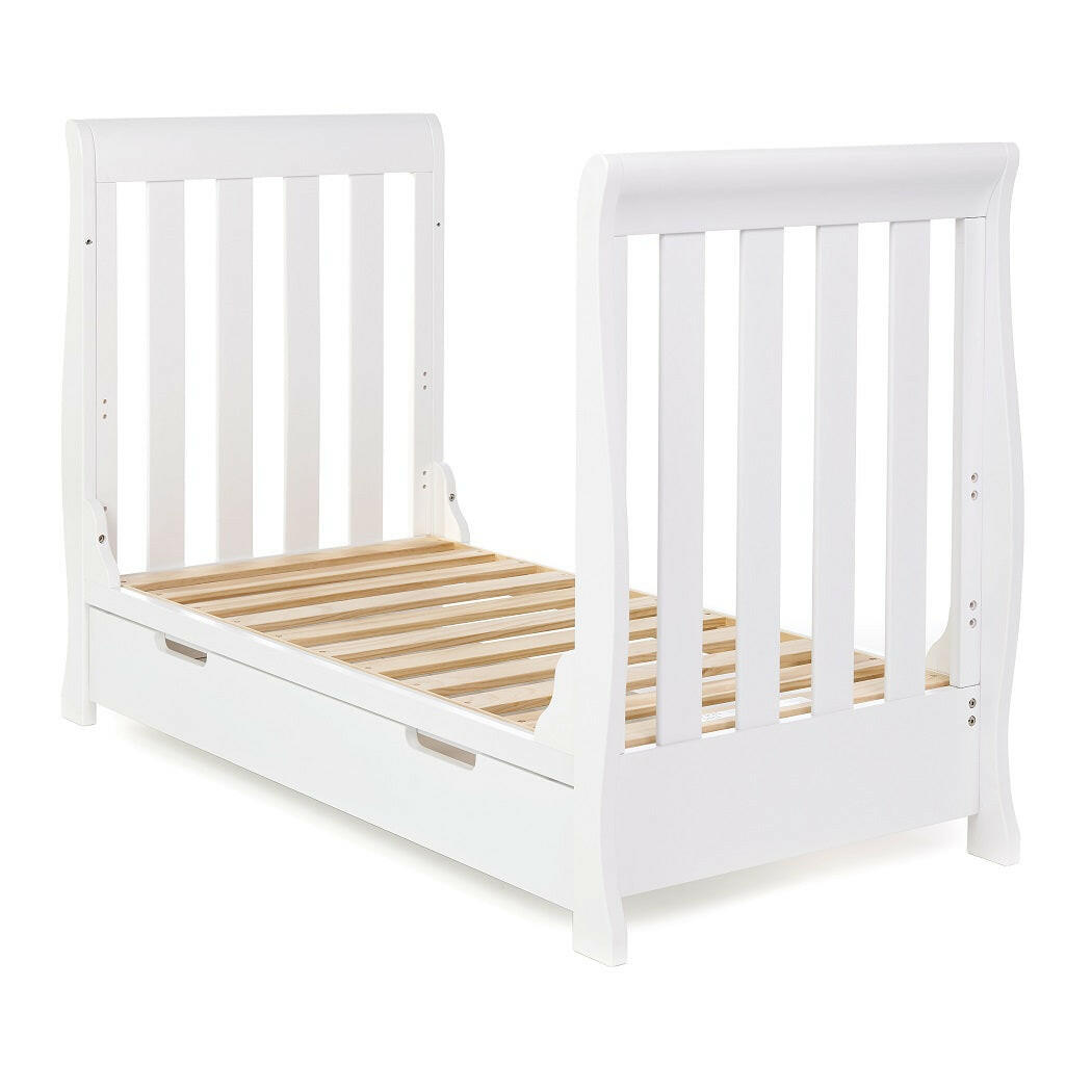 Obaby Stamford Mini Sleigh 3 Piece Room Set (White)