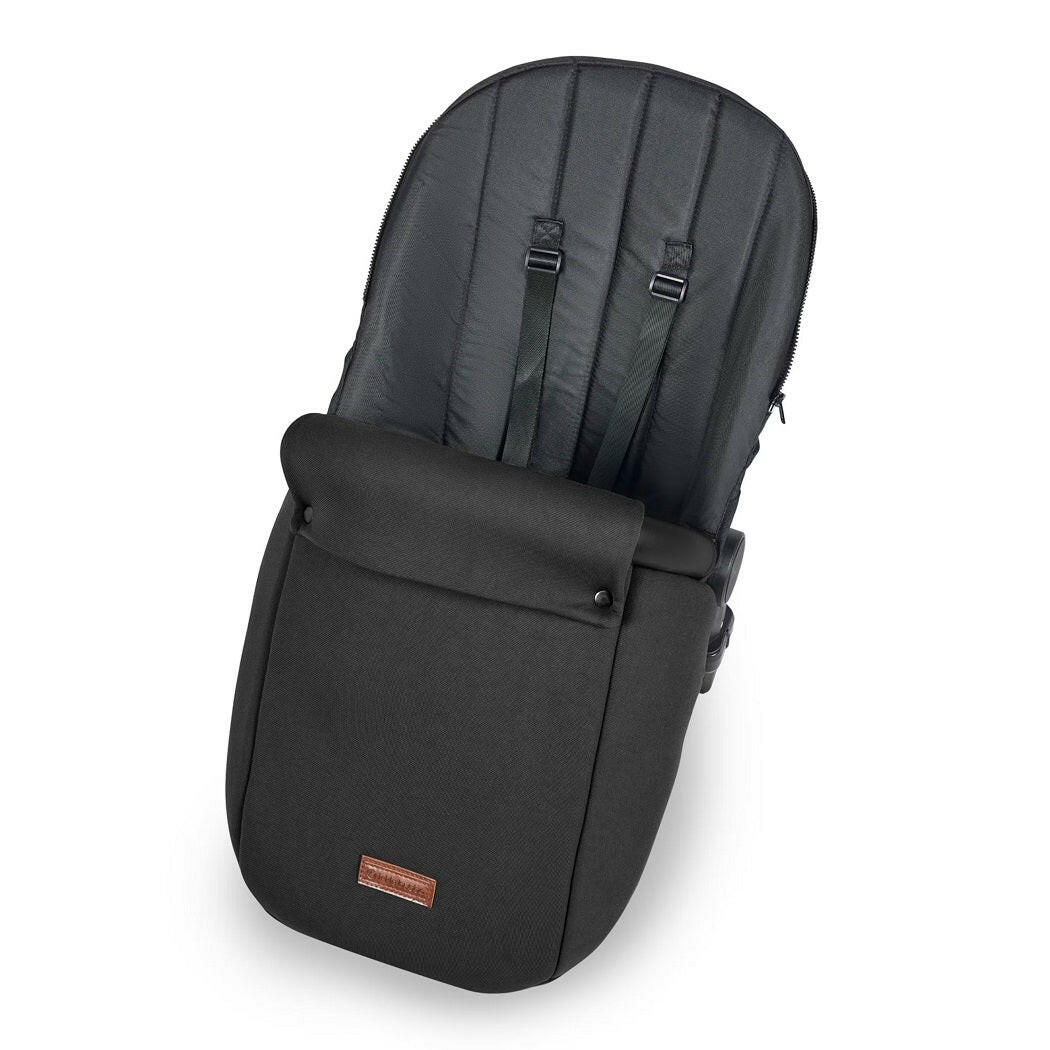Ickle Bubba Stomp LUXE Travel System with Cirrus Car Seat & Base - Bronze/Midnight/Black - plus Bubba&Me Crib
