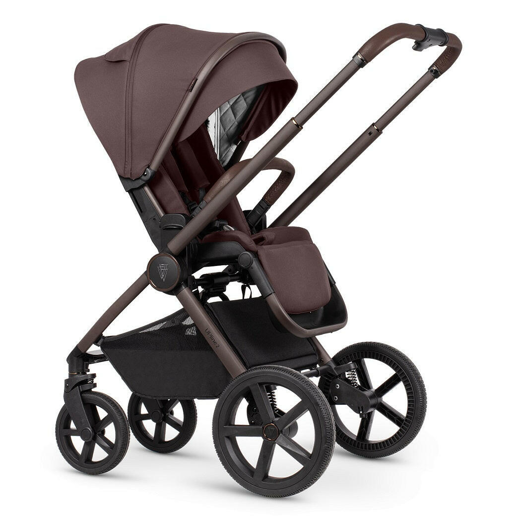 Venicci Upline 2 - SE Burgundy - 3in1 Travel System with 360 ISOFIX Base