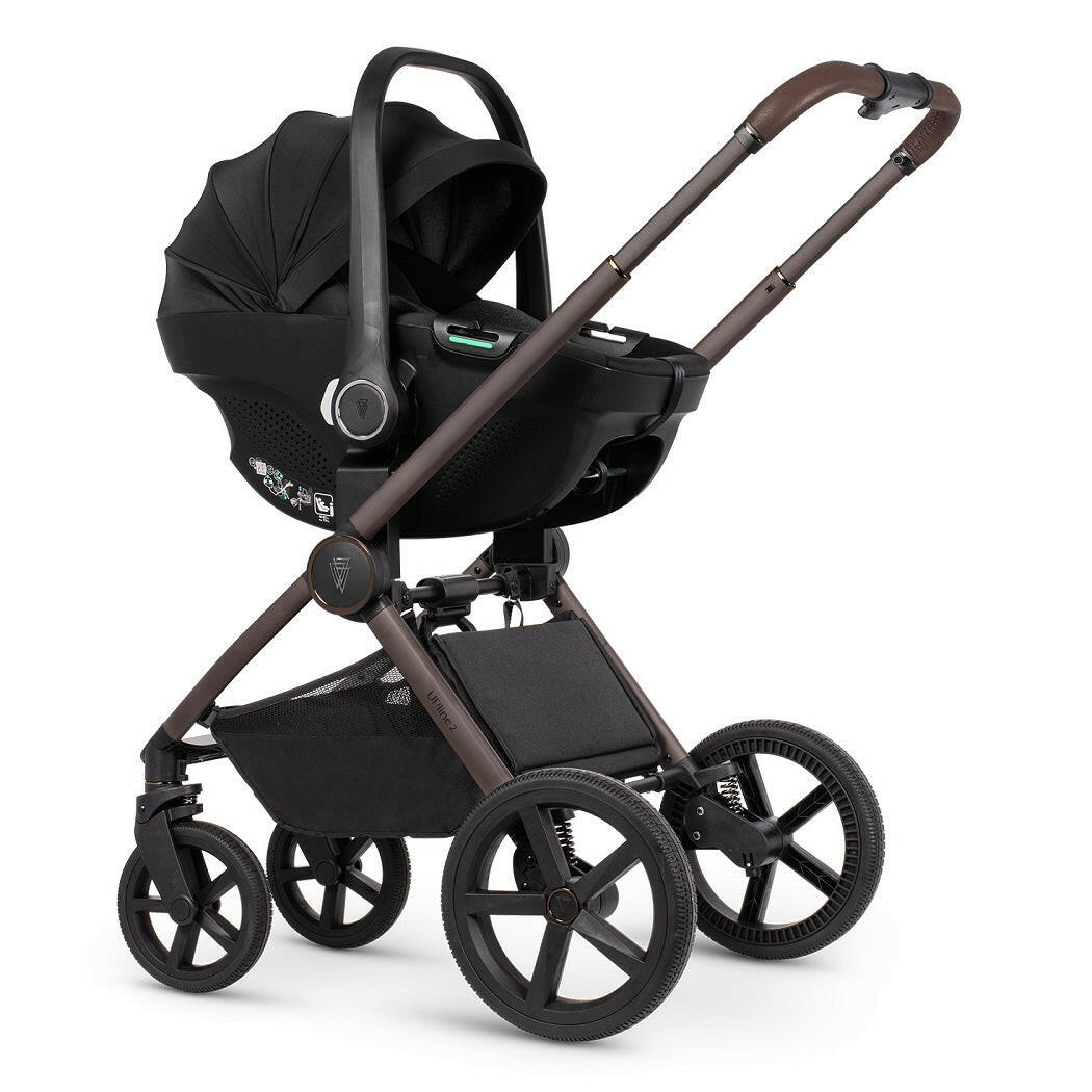 Venicci Upline 2 - SE Burgundy - 3in1 Travel System with 360 ISOFIX Base