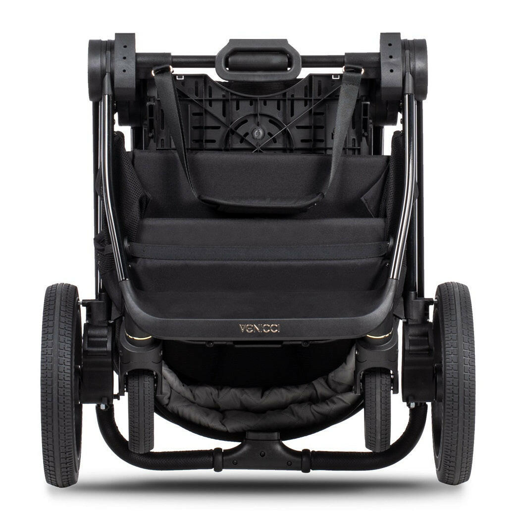 Venicci Upline 2 - All Black - 3in1 Travel System with 360 ISOFIX Base