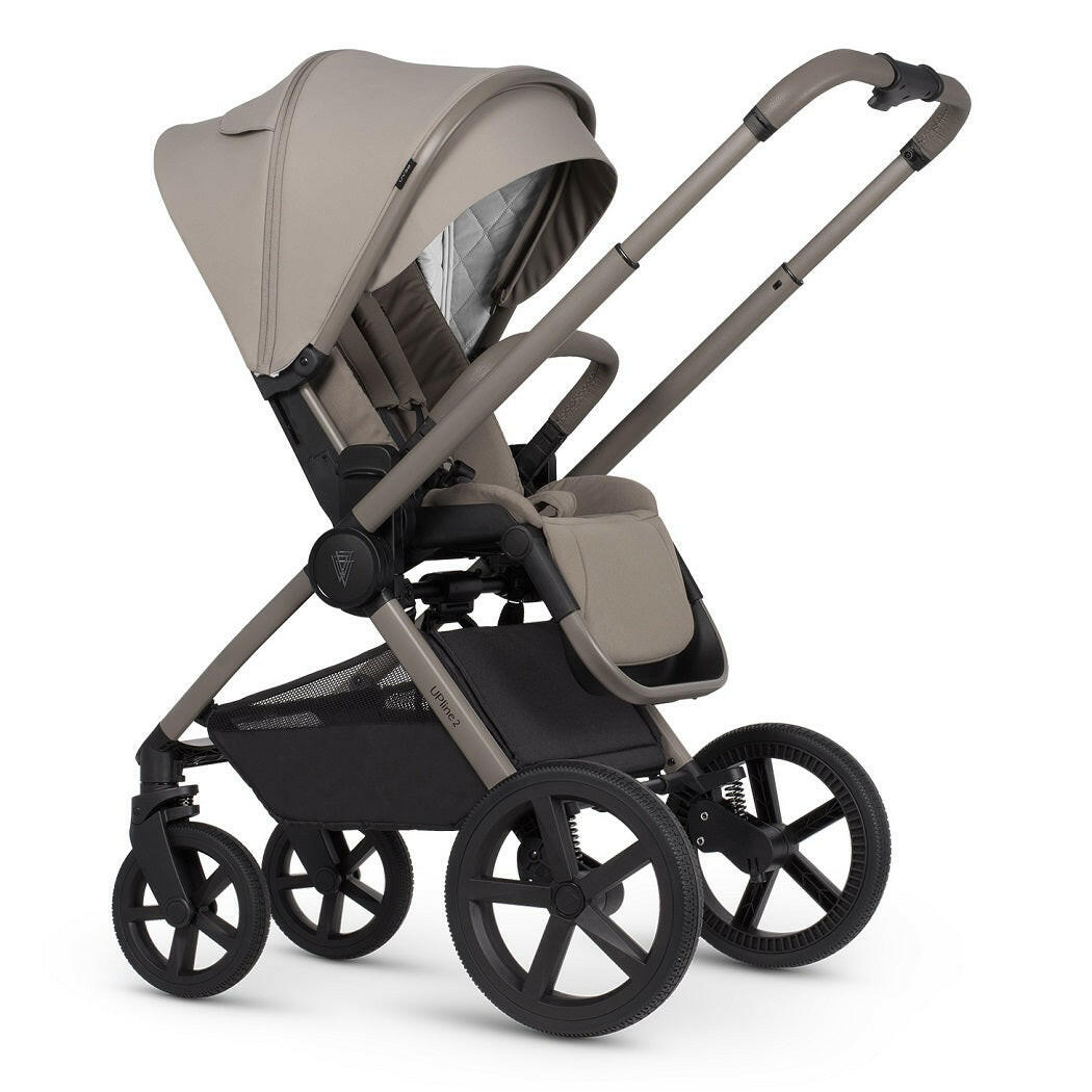 Venicci Upline 2 - Taupe - 3in1 Travel System with 360 ISOFIX Base
