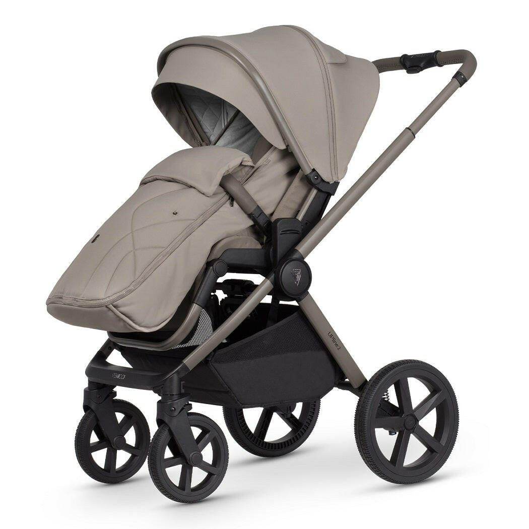 Venicci Upline 2 - Taupe - 3in1 Travel System with Maxi-Cosi Pebble 360 Pro²