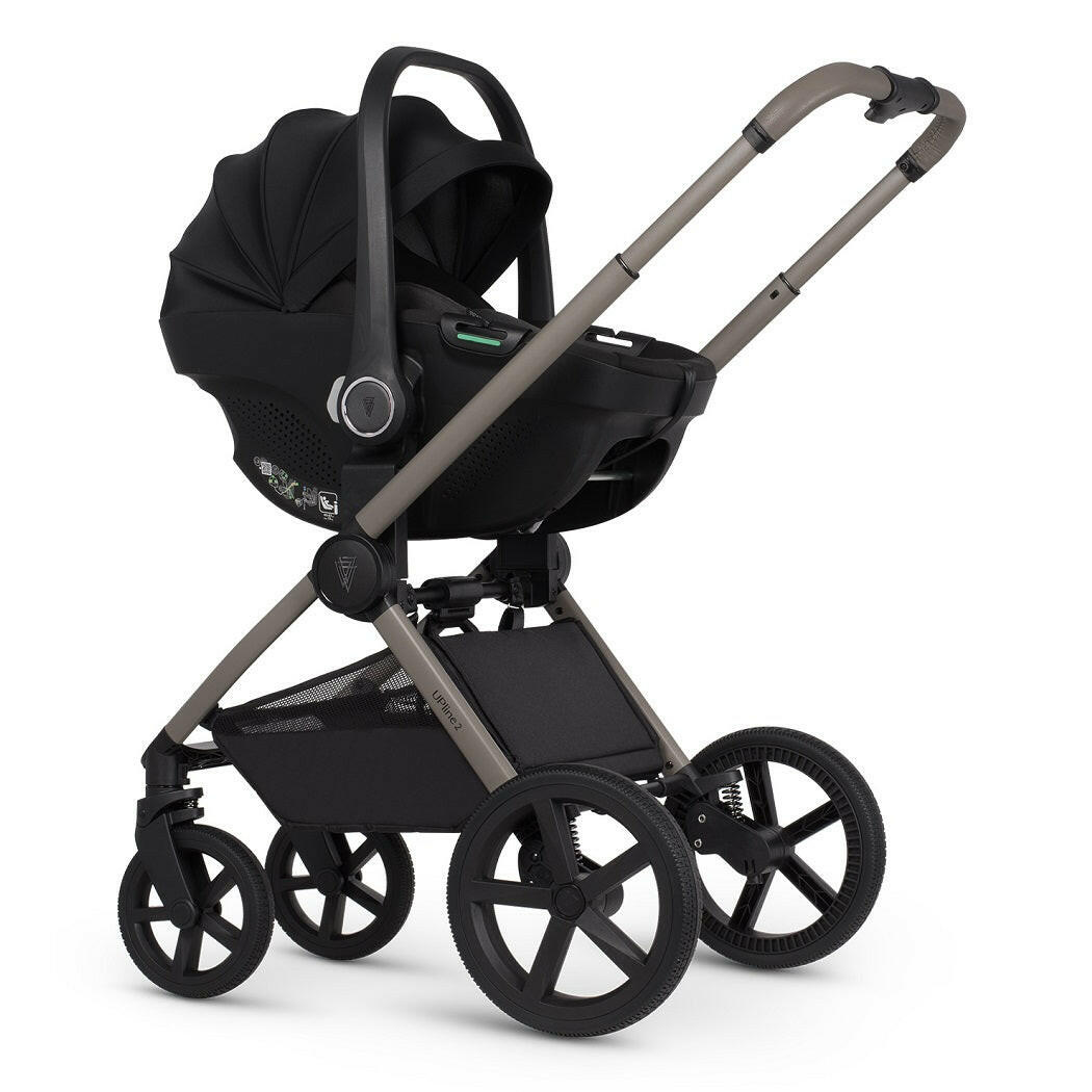 Venicci Upline 2 - Taupe - 3in1 Travel System with 360 ISOFIX Base