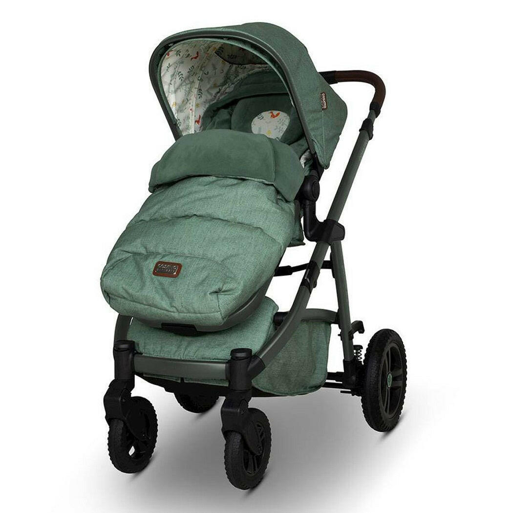 Cosatto Wow 3 Meadow Everything Bundle with 360° Rotating Car Seat & ISOFIX Base