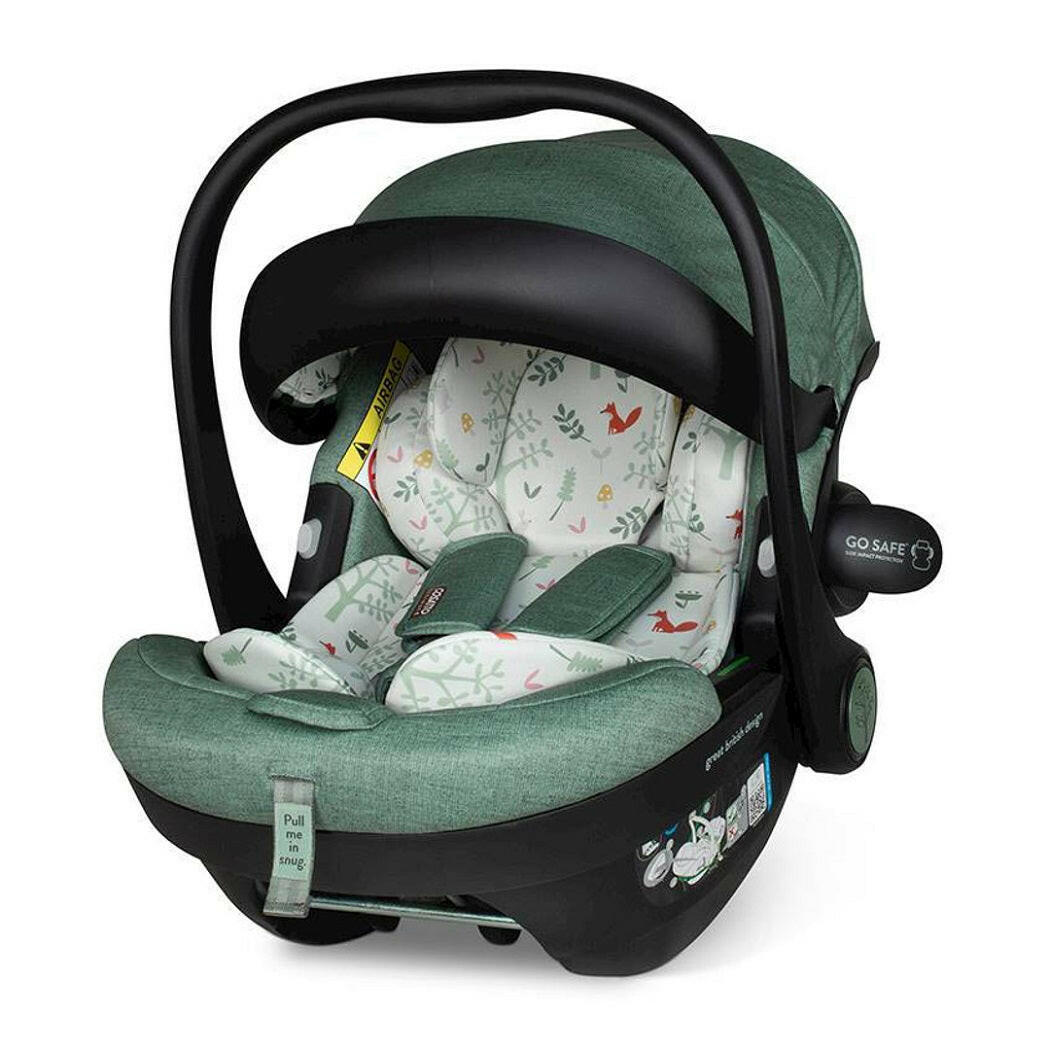 Cosatto Wow 3 Meadow Everything Bundle with 360° Rotating Car Seat & ISOFIX Base