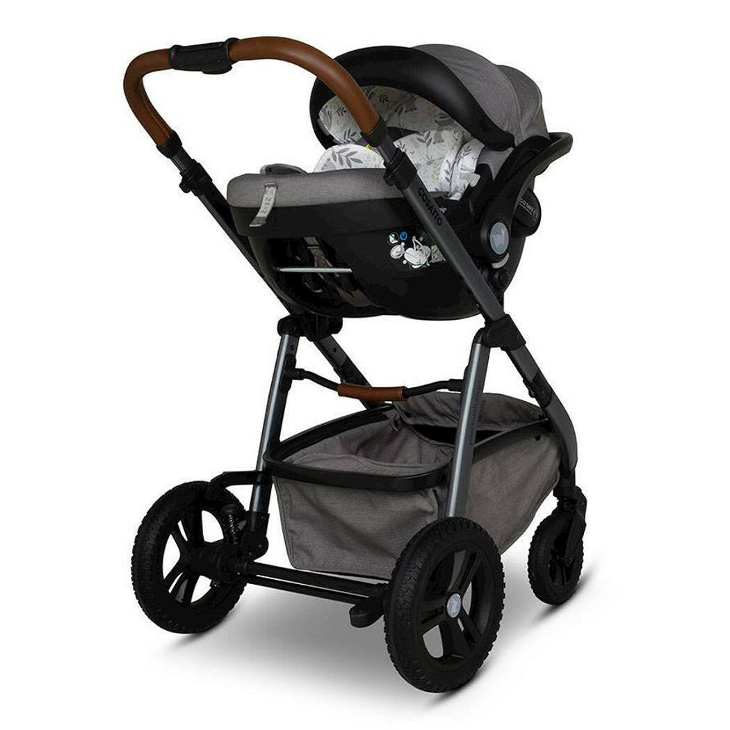 Cosatto Wow 3 Bobtail Everything Bundle with 360° Rotating Car Seat & ISOFIX Base