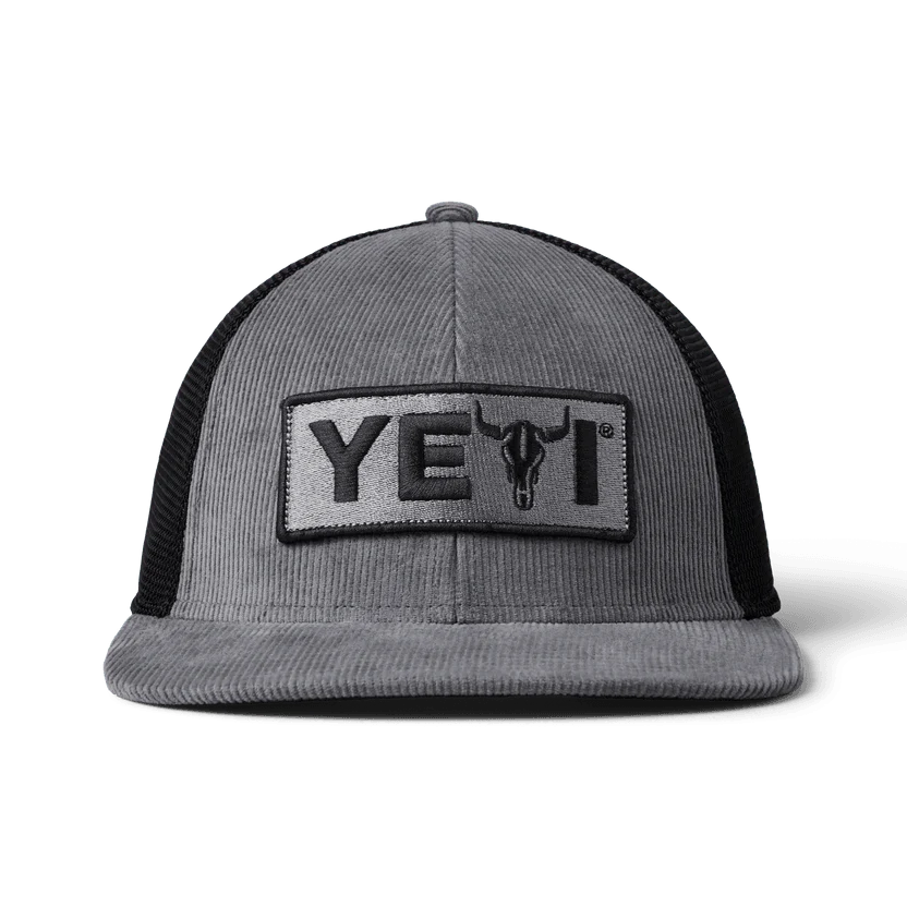 Yeti Steer Flat Brim Hat in Grey